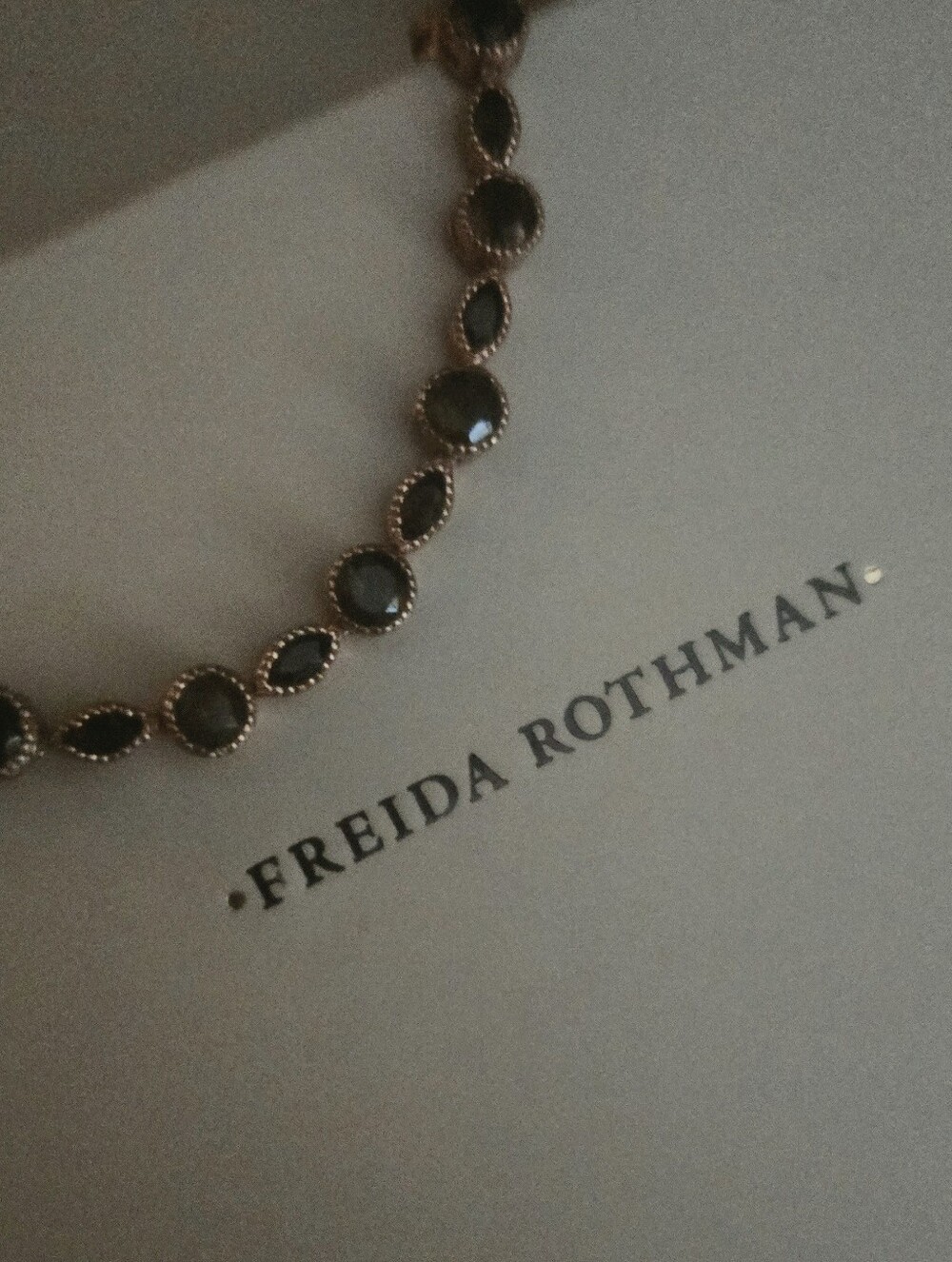 Freida Rothman Rose Gold Plated Sterling Women's Bracelet -
